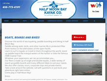 Tablet Screenshot of hmbkayak.com